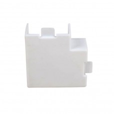 Σύνδεσμός L για Κανάλι Πλαστικό 12mmX12mm Λευκός